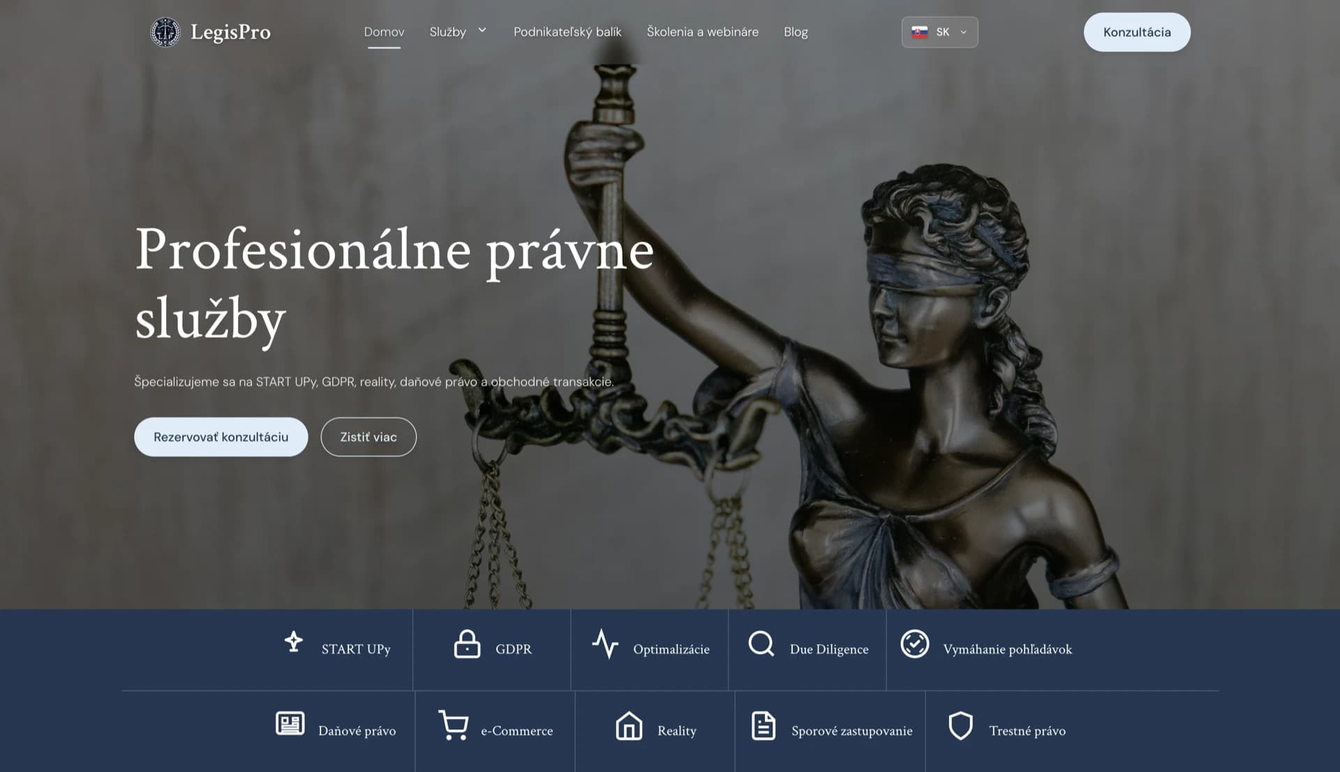 Legispro website