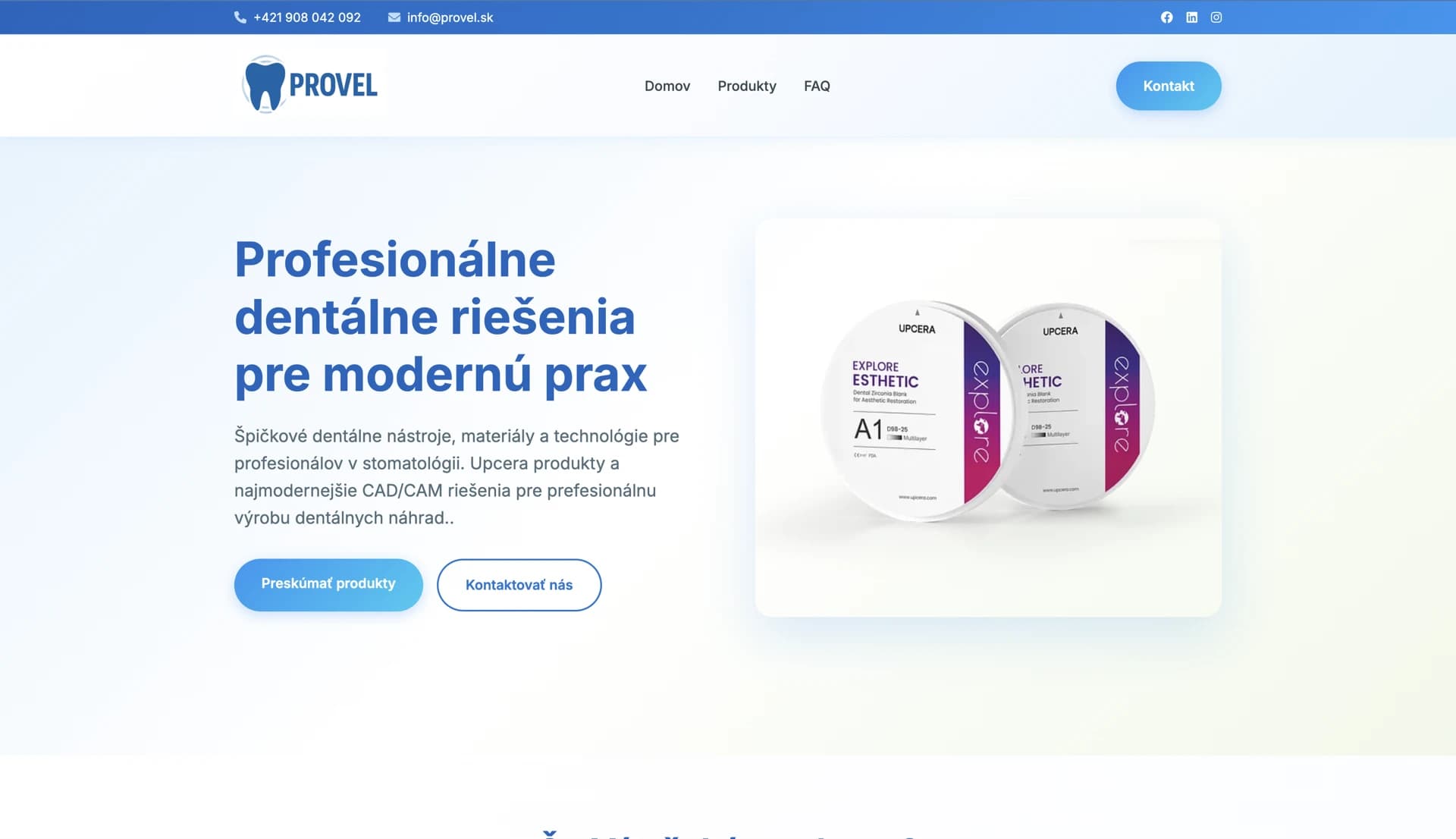 Provel website